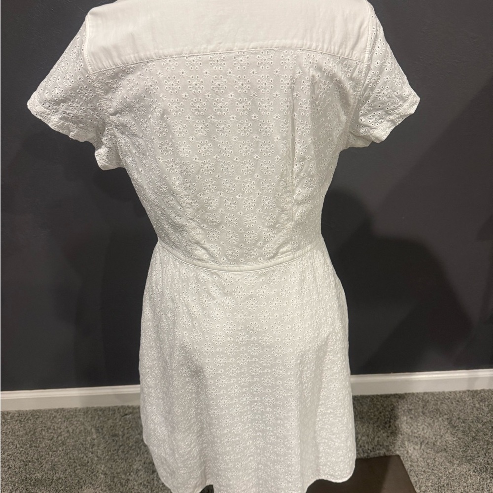 UNTUCKit White Button-Down Midi Dress - Picture 2 of 8